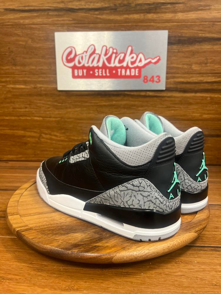 Jordan 3 Retro Green Glow