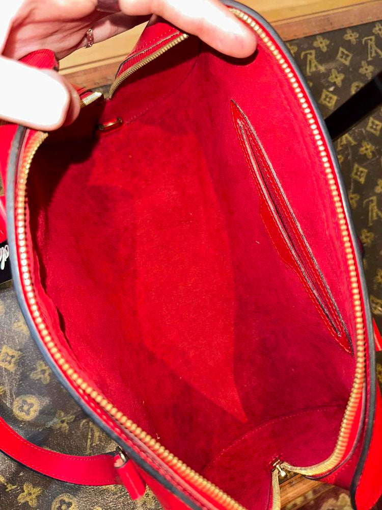 Louis Vuitton Red Epi Papillon w/ Mini