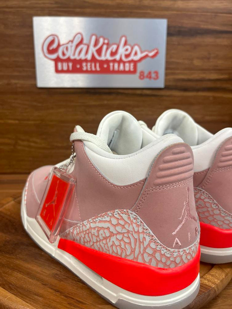 Jordan 3 Retro Rust Pink (Women's)