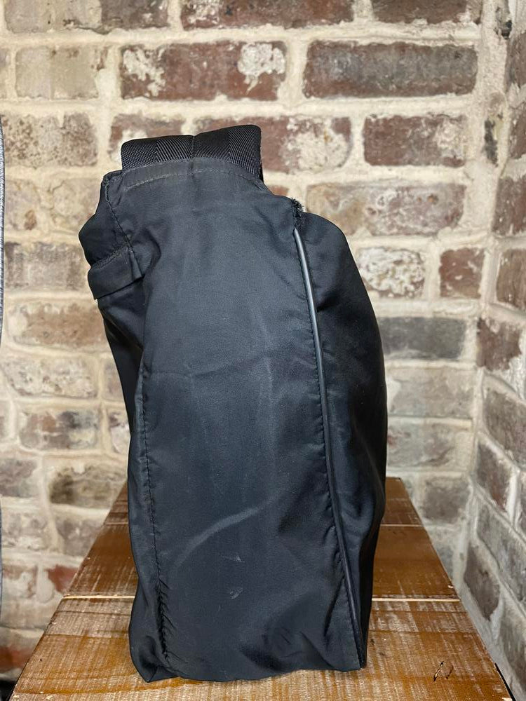 Prada Black Messenger Bag W/ Velcro Strap