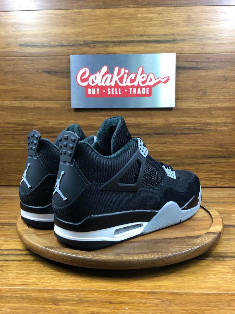 Jordan 4 Retro SE Black Canvas