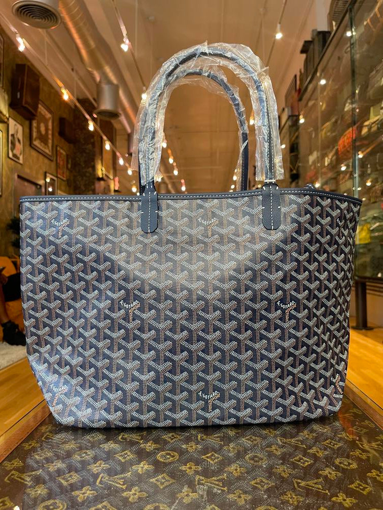 Goyard St. Louis PM Blue w/ Pouch