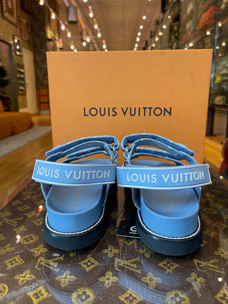 Louis Vuitton Paseo Flat Sandal (lightly pre-loved)