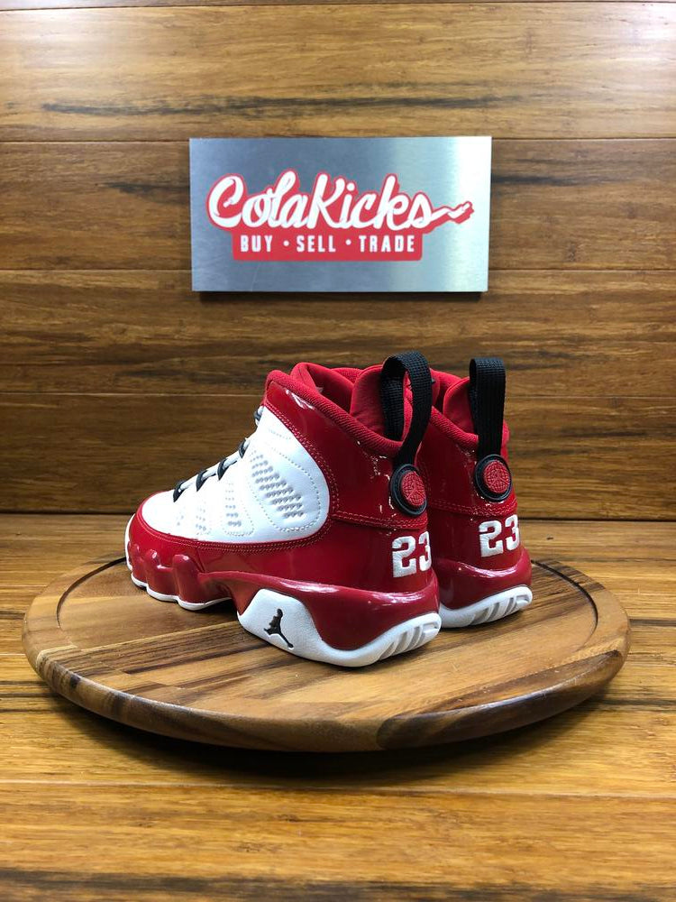 Jordan 9 Retro White Gym Red (GS)