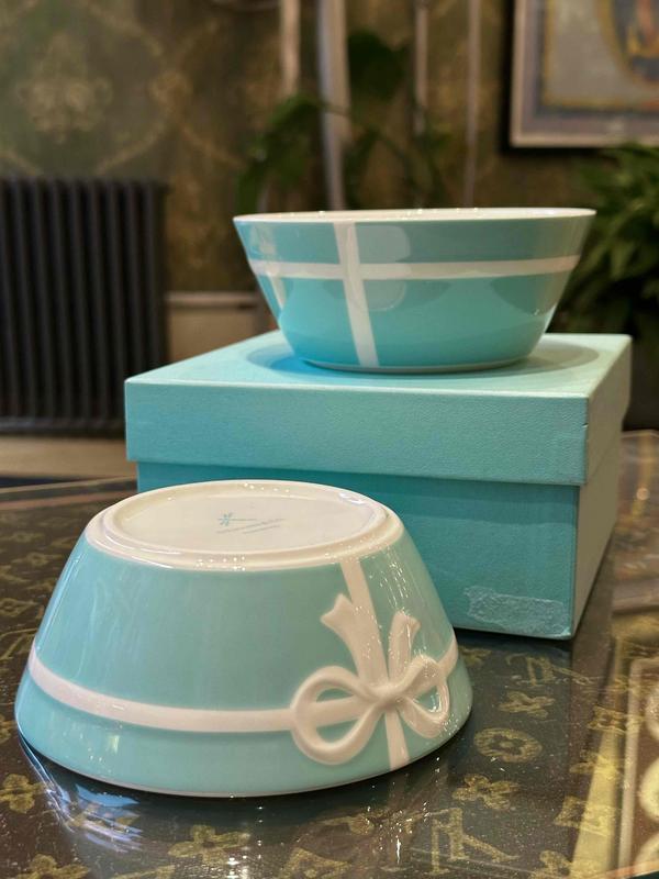 Tiffany & Co. Ribbon Bowl Set (2)