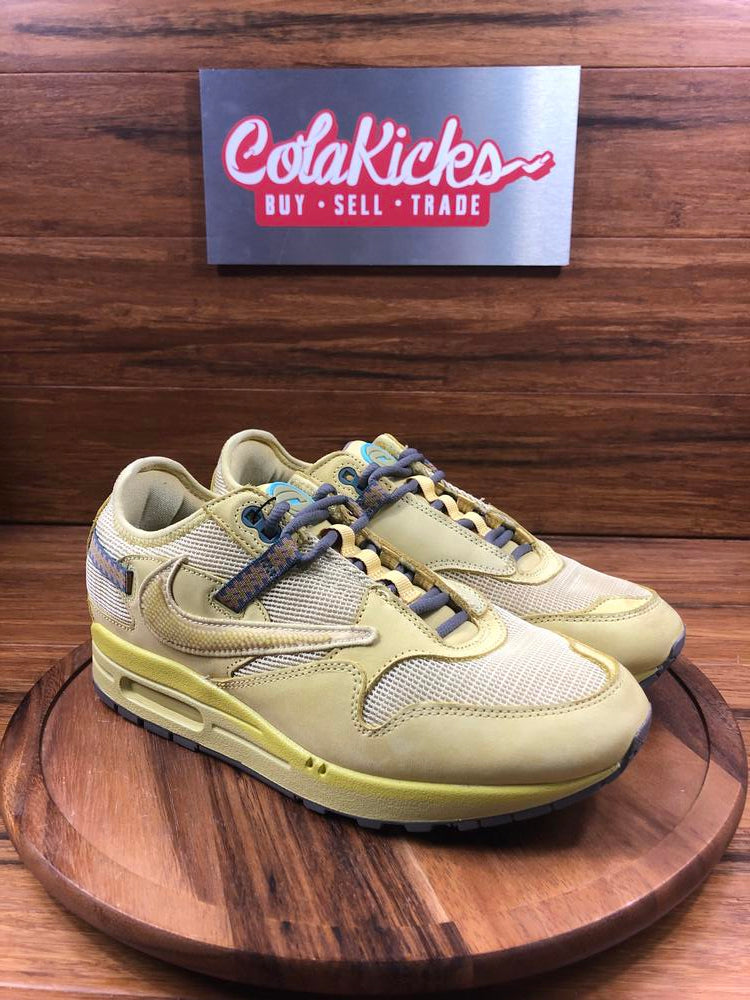 Nike Air Max 1 Travis Scott Cactus Jack Saturn Gold