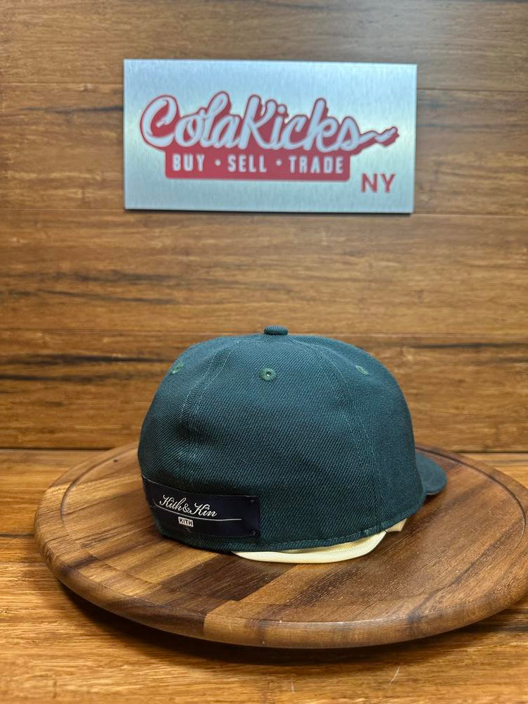 Kith x New Era NY Yankees Fitted Hat Dark Green