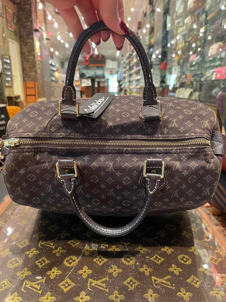 Louis Vuitton Monogram Mini Lin Speedy 30