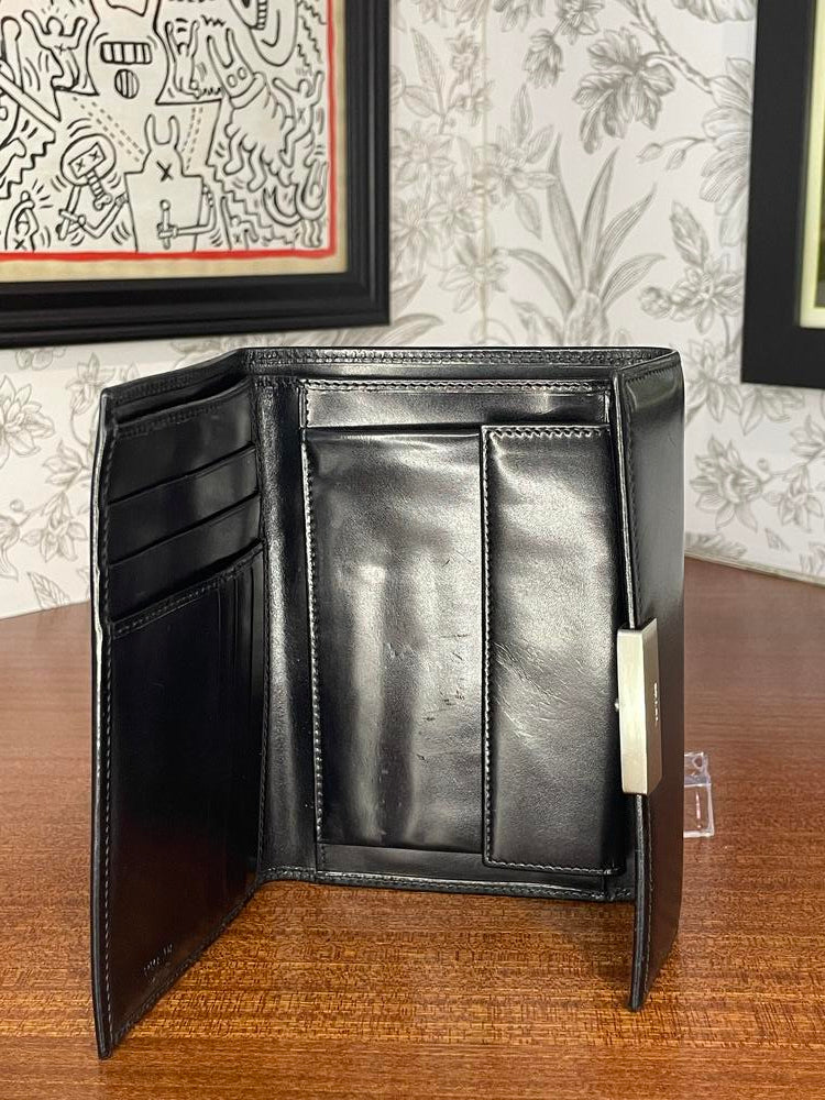 Prada Black Leather Wallet