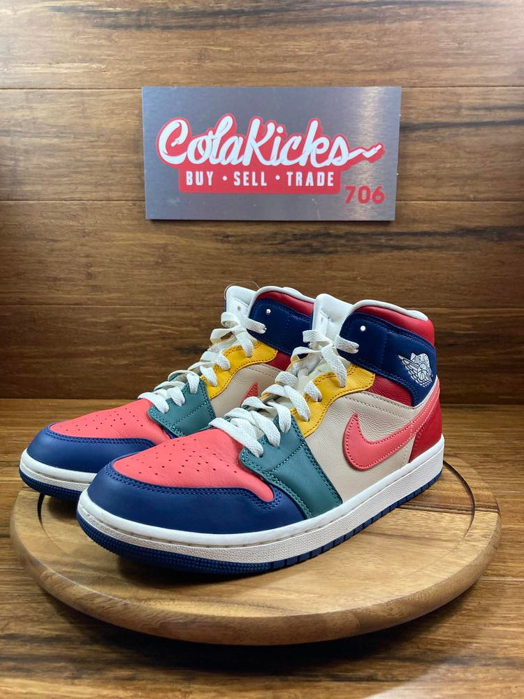 Jordan 1 Mid SE Multi Color (2022) (Women's)