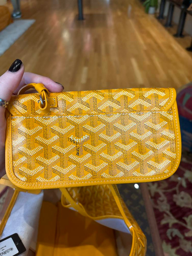 Goyard St. Louis PM Tote Yellow