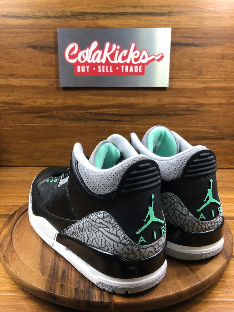 Jordan 3 Retro Green Glow