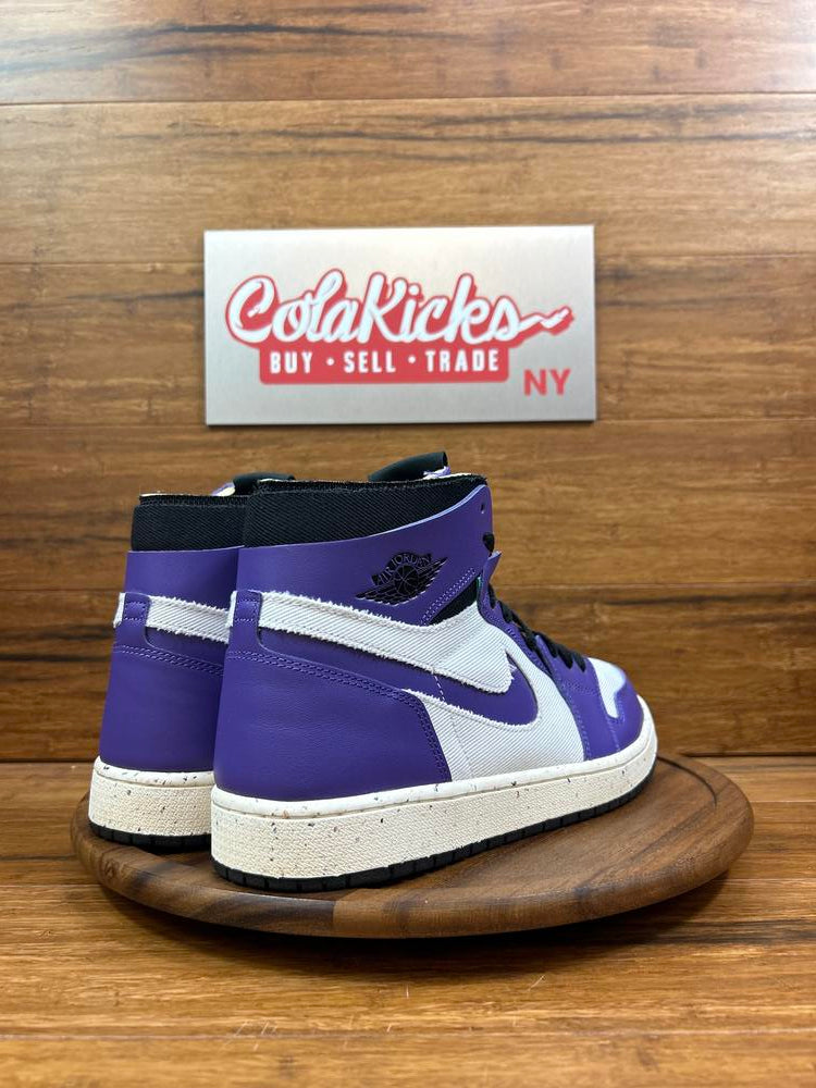 Jordan 1 High Zoom Air CMFT Crater Purple