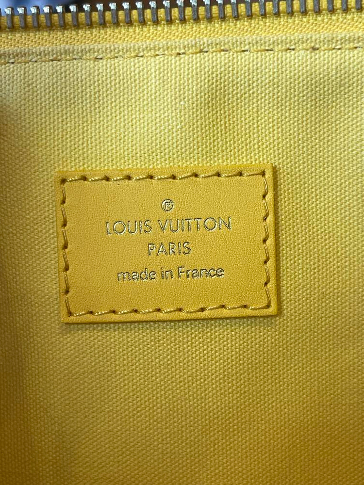 Louis Vuitton Damier Couleur Mobil Tote Yellow