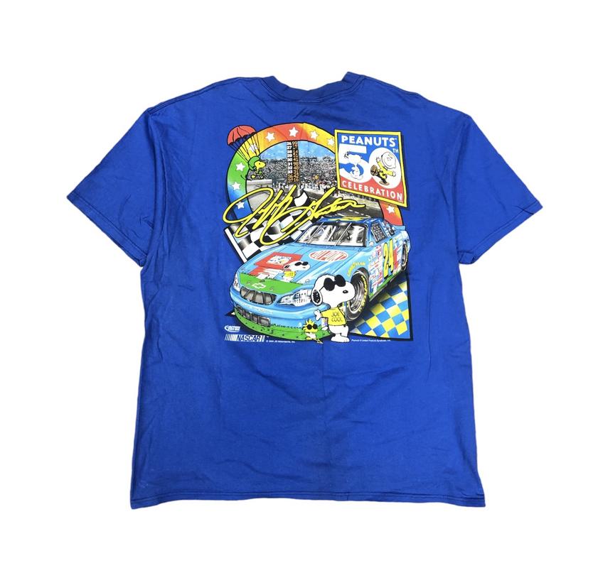 JEFF GORDON 24 PEANUTS 50TH T SHIRT