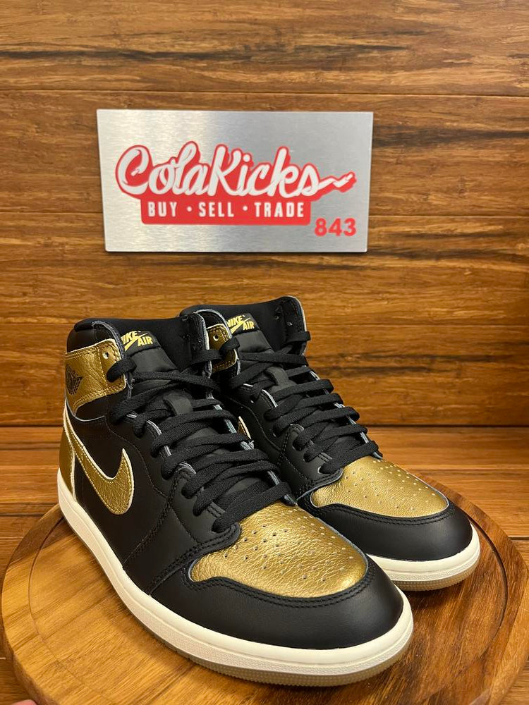 Jordan 1 Retro High OG Black Metallic Gold