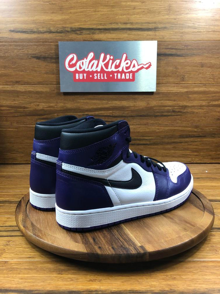 Jordan 1 Retro High Court Purple White