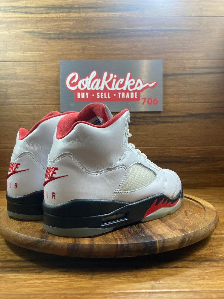 Jordan 5 Retro Fire Red Silver Tongue (2020)