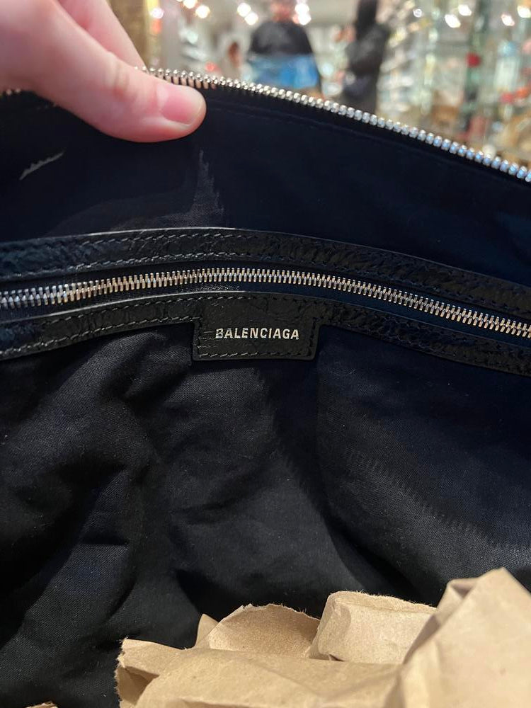 Balenciaga Cagole City Bag Medium Tote Black