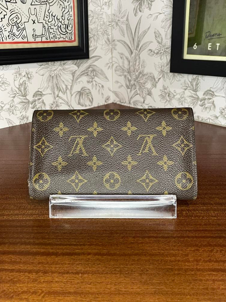 Louis Vuitton Monogram Snap Long Wallet