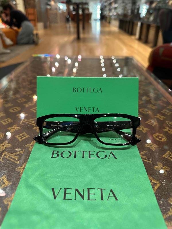 Botega Veneta Eyeglasses Translucent Black