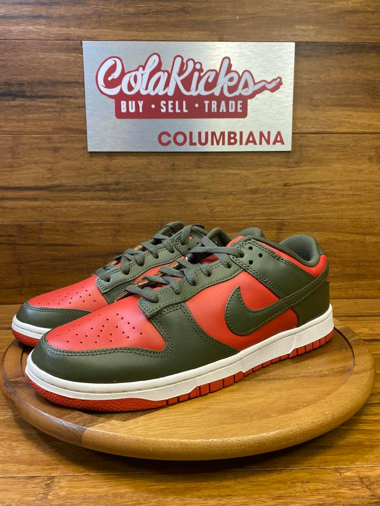 Nike Dunk Low Mystic Red Cargo Khaki