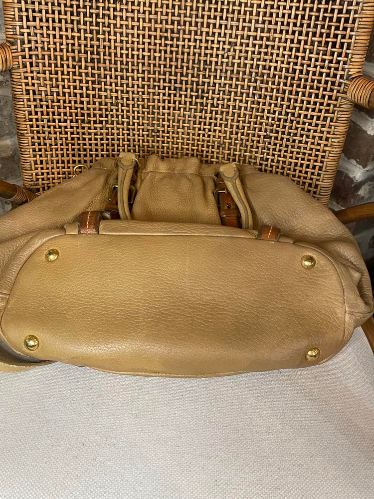 Prada Cervo Antik Beige Shoulder Bag