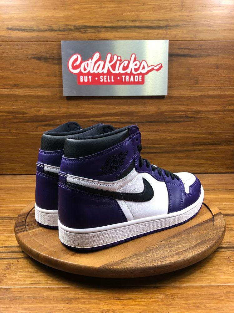 Jordan 1 Retro High Court Purple White