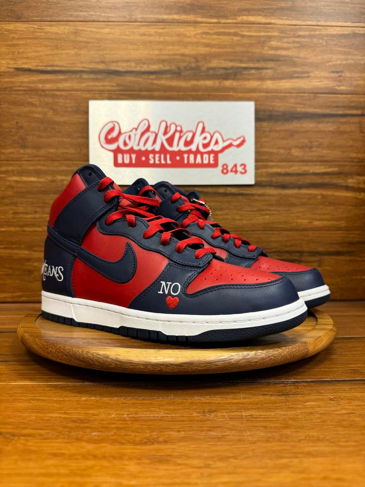 Nike SB Dunk High Supreme By Any Means Navy