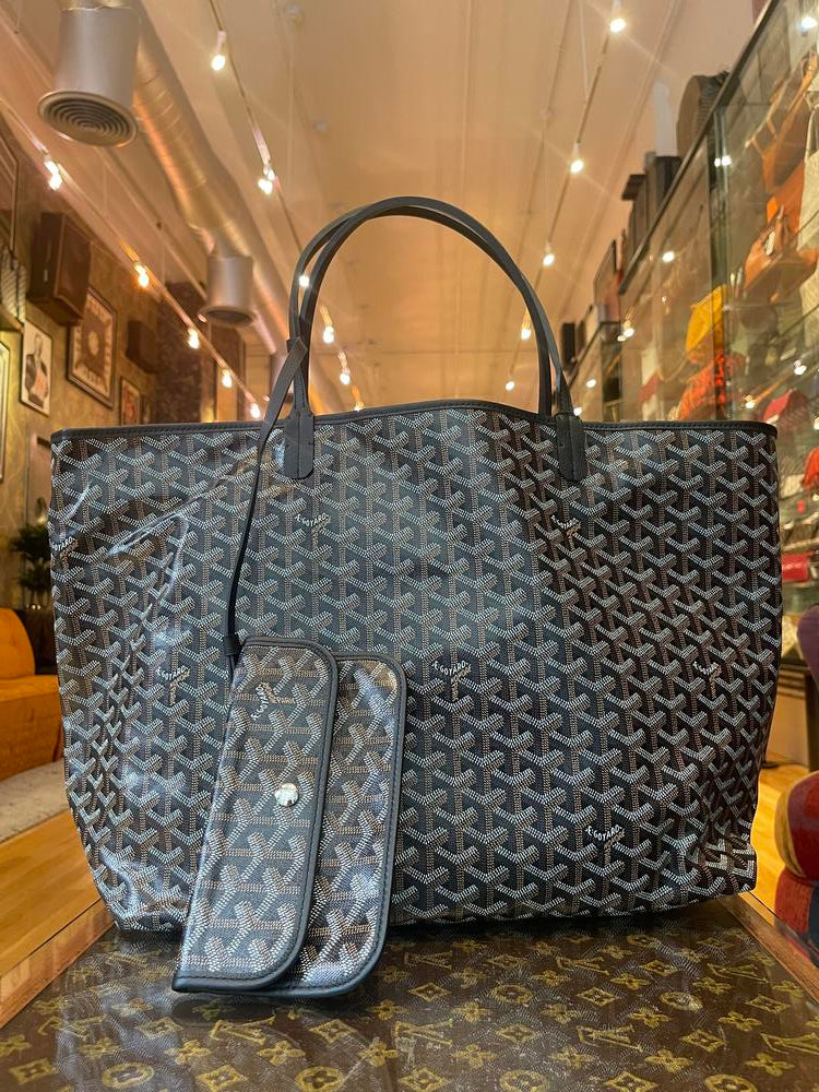 Goyard St. Louis GM Tote Black