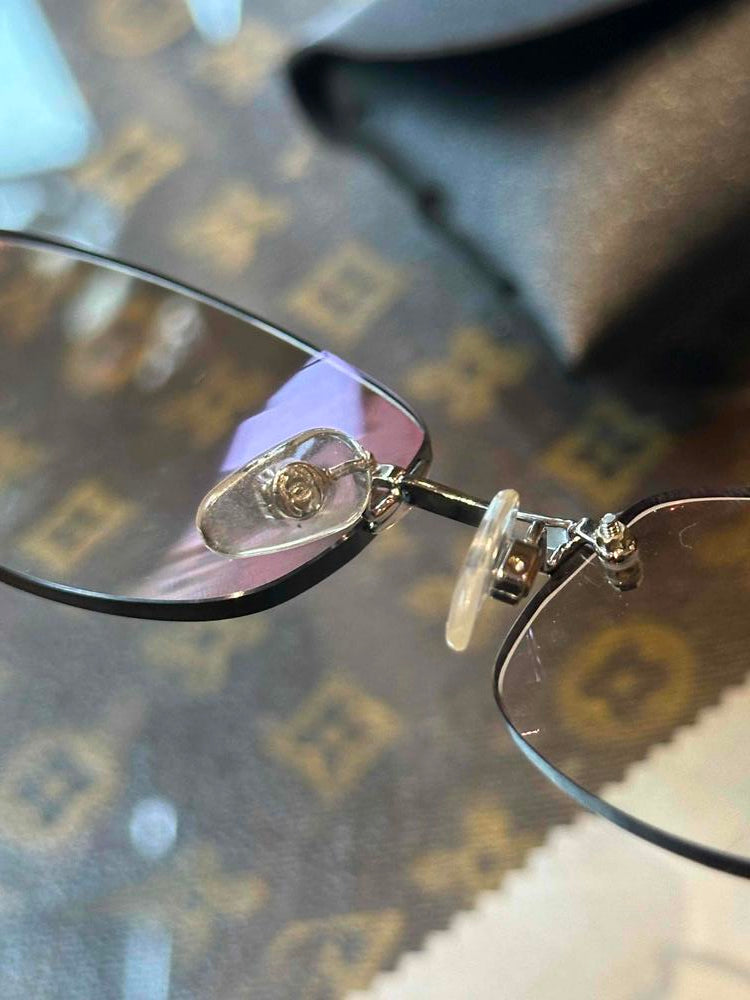 Y2K Chanel 4067 Purple Tint Eyeglasses