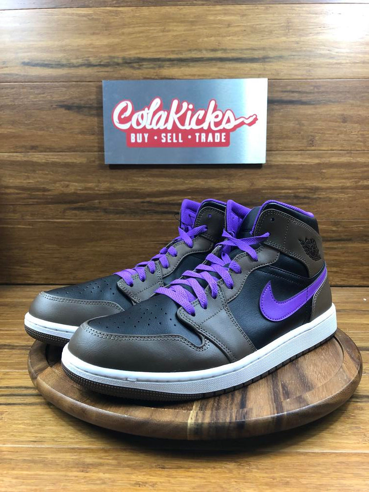 Jordan 1 Mid Purple Mocha