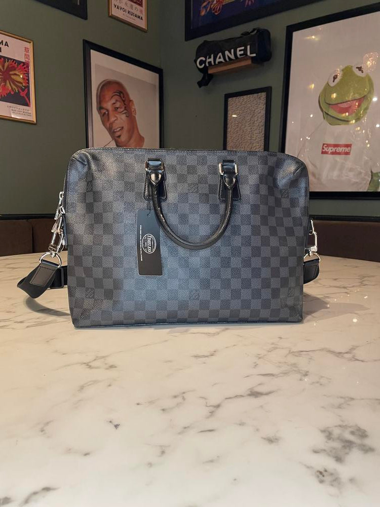 LV Graphite Damier Laptop Bag