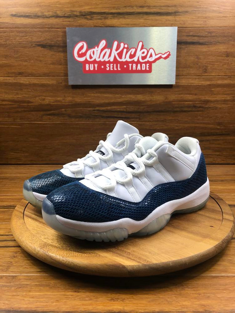 Jordan 11 Retro Low Snake Navy (2019)