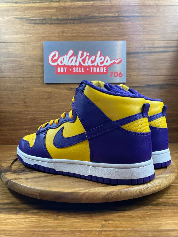 Nike Dunk High Lakers