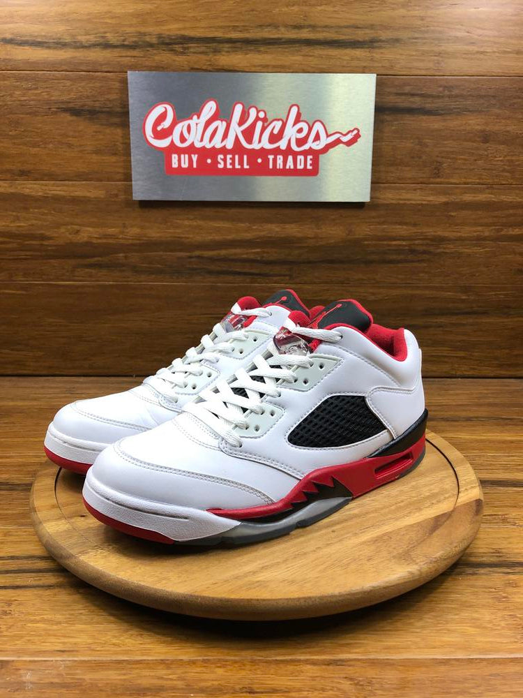 Jordan 5 retro 2025 low fire red