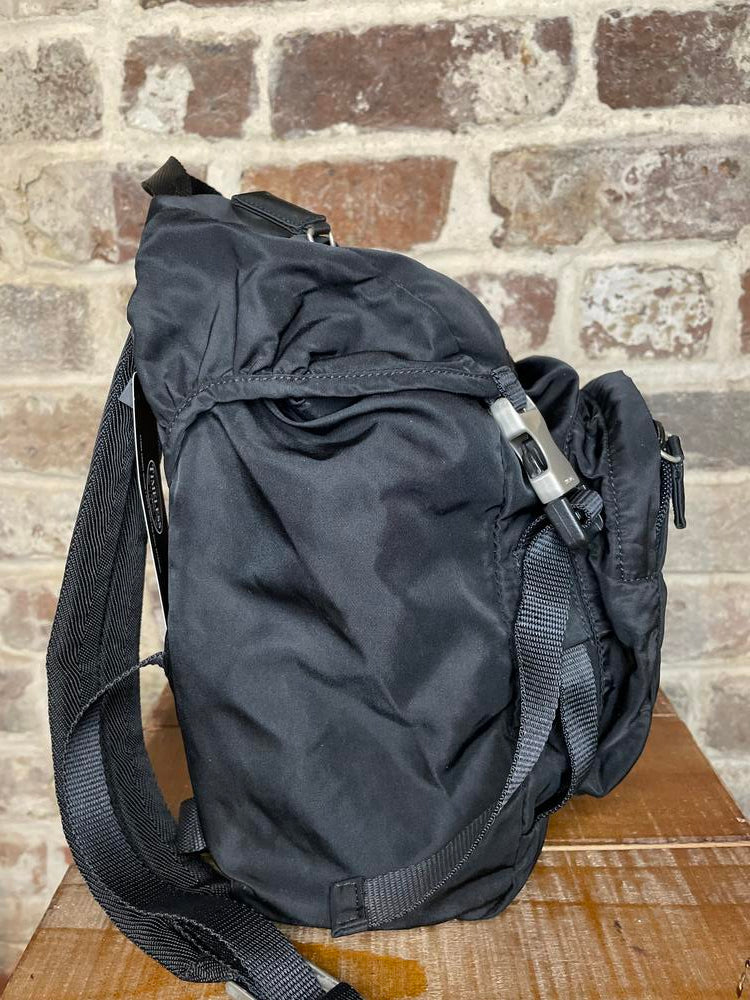 Prada Black Nylon Backpack