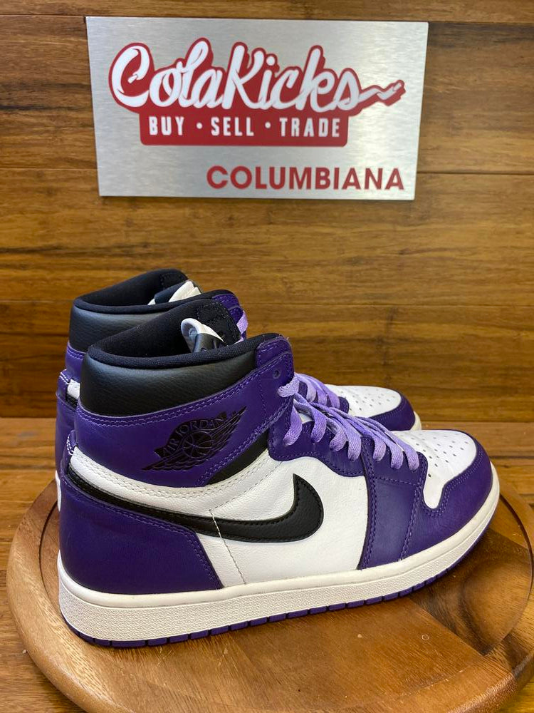 Jordan 1 Retro High Court Purple White