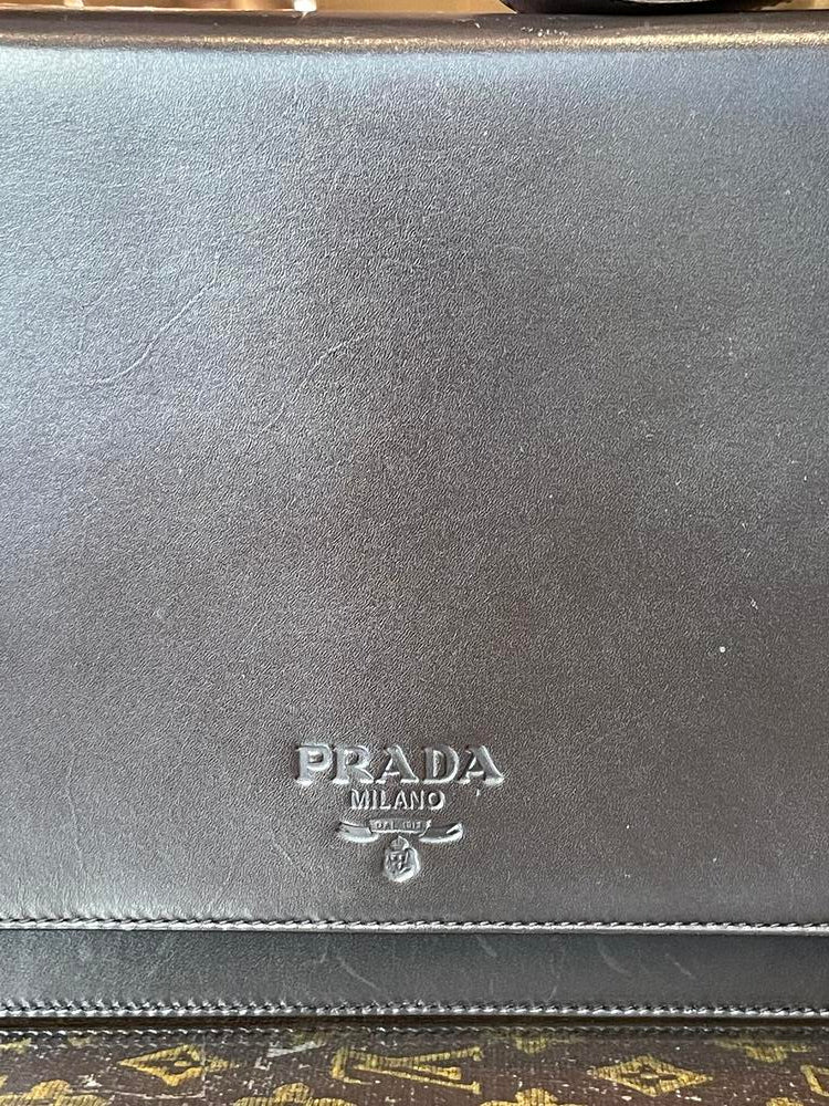 Prada Brown Leather Handbag