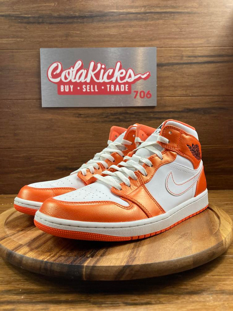 Jordan 1 Mid Metallic Orange (GS)