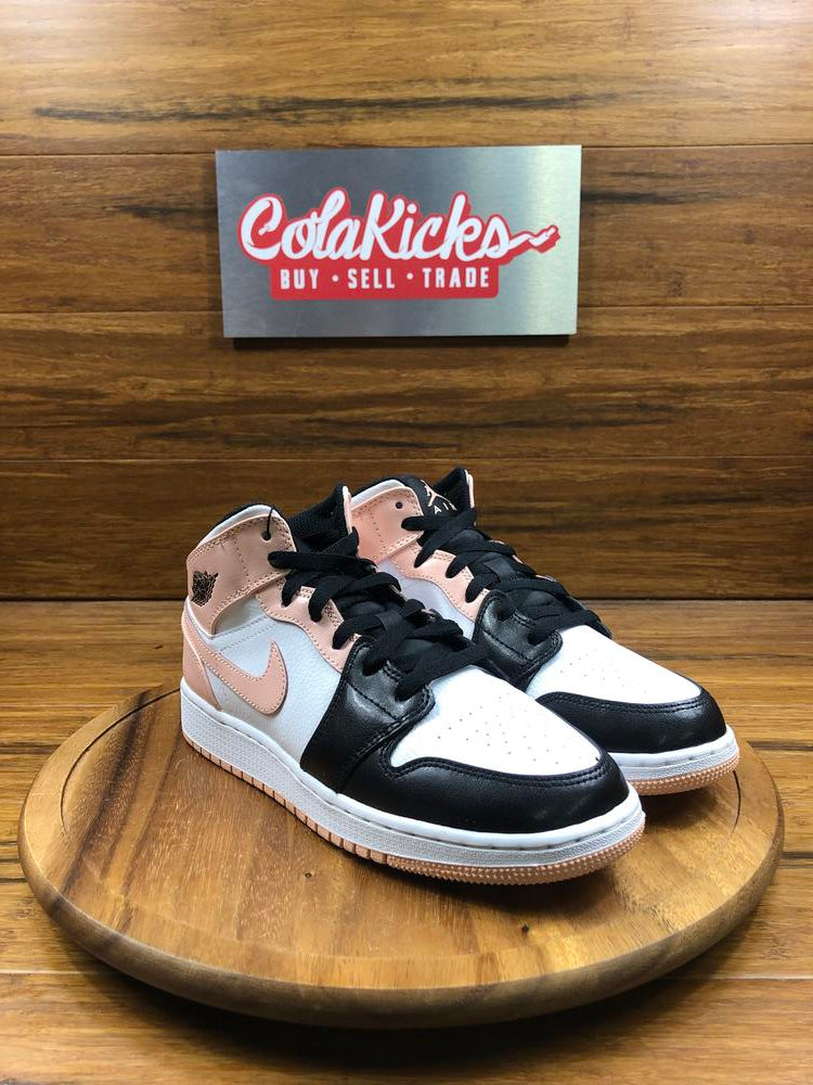 Jordan 1 Mid Arctic Orange Black Toe (GS)