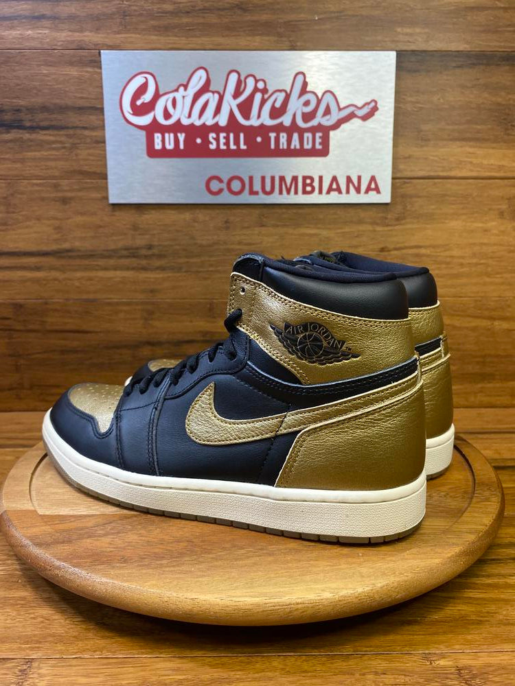 Jordan 1 Retro High OG Black Metallic Gold