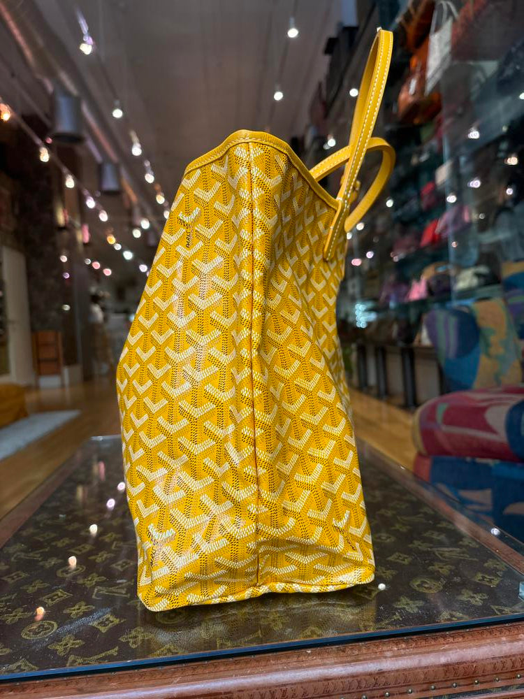 Goyard St. Louis PM Tote Yellow