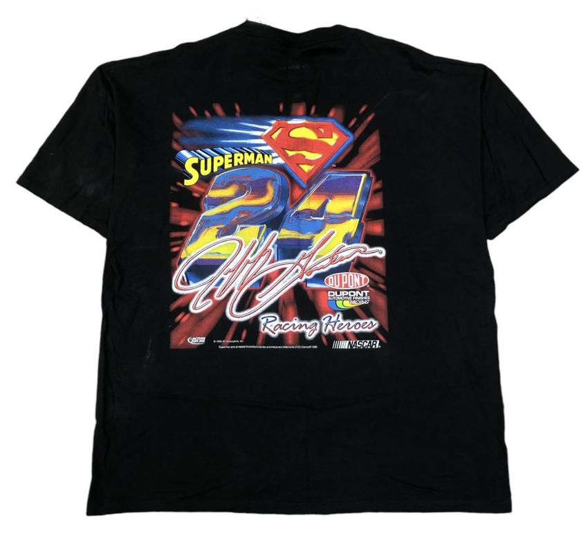 SUPERMAN JEFF GORDON NASCAR TEE