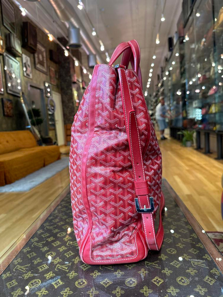 Goyard Voltaire Smile Tote Red