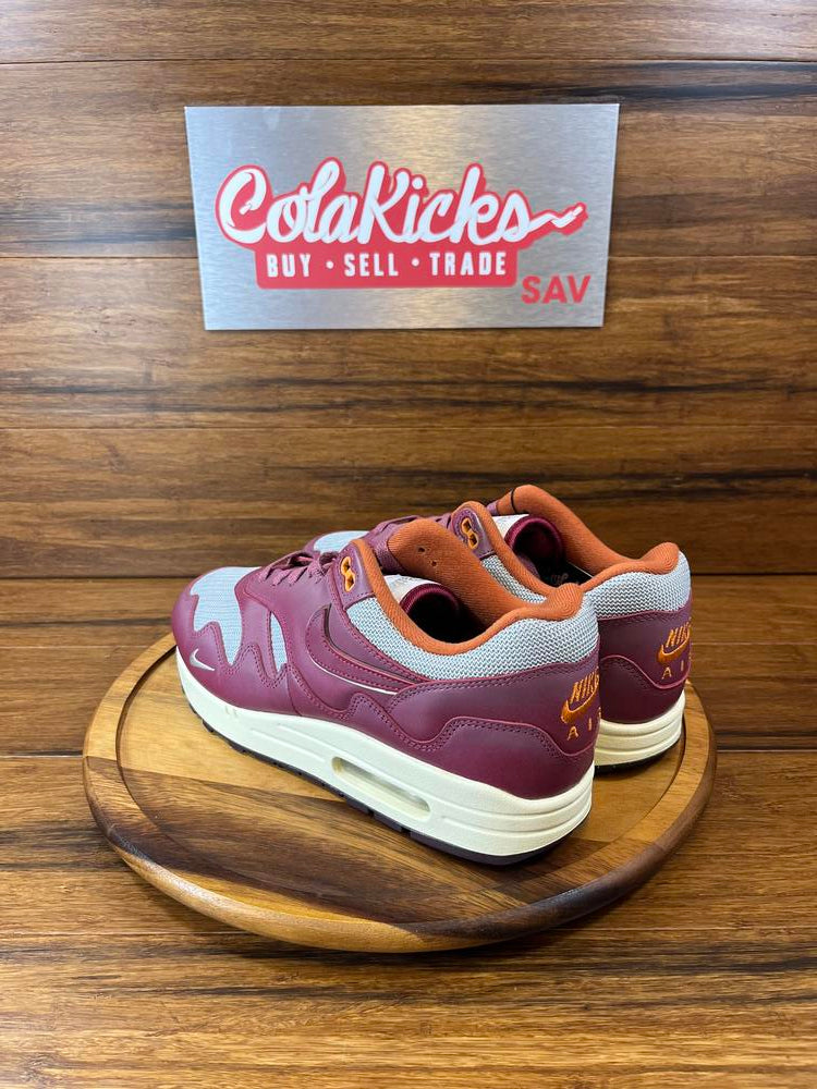 Nike Air Max 1 Patta Waves Rush Maroon (without Bracelet)