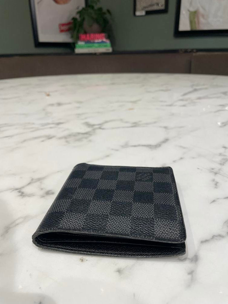 Louis Vuitton Damier Graphite Bi Fold Wallet