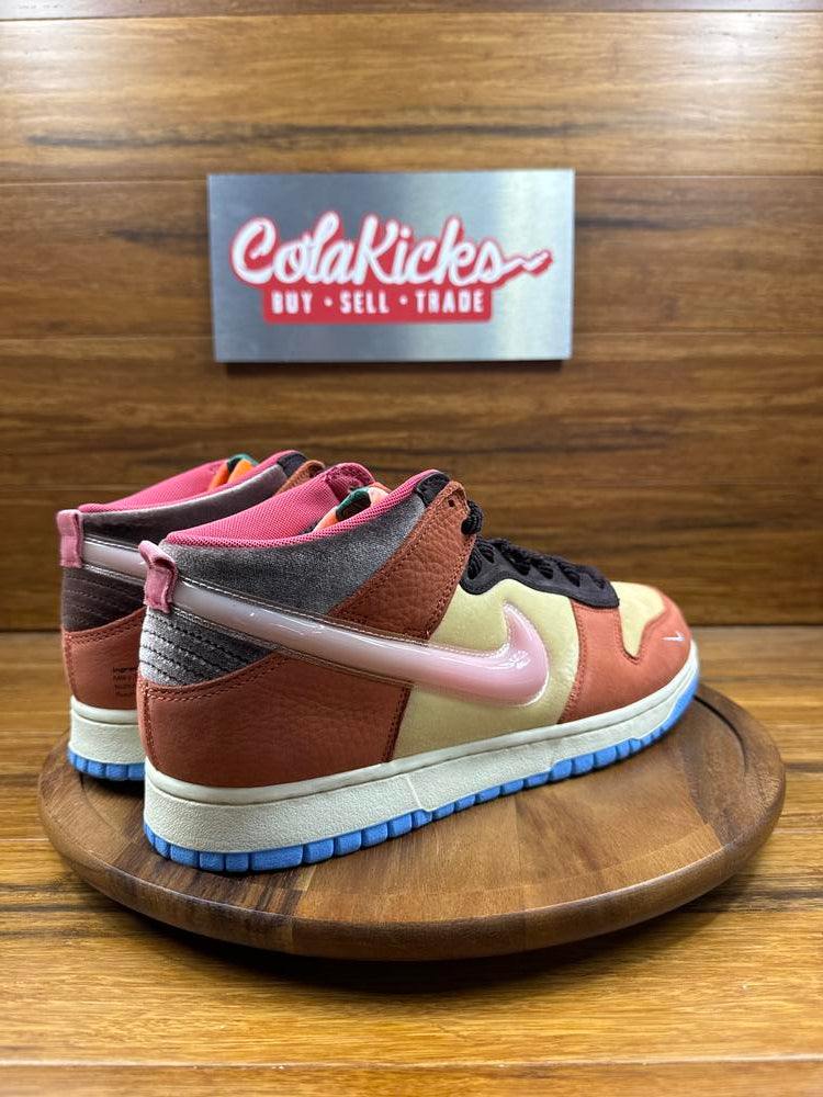 Nike Dunk Mid Social Status Free Lunch Chocolate Milk