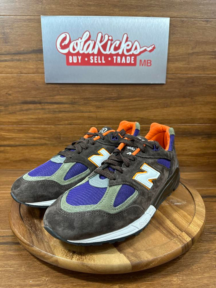 New Balance 990v2 MiUSA Brown Purple