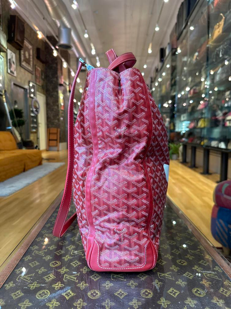 Goyard Voltaire Smile Tote Red